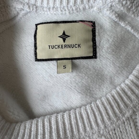 Tuckernuck white crewneck sweater - Picture 3 of 4